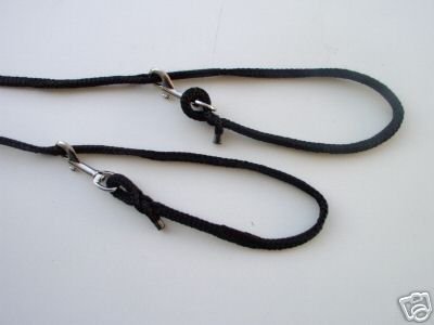 Paw-and-hoof triangle reins, Vienna reins, running reins, thoroughbred/warmblood - BeesActive Australia