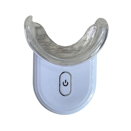 Fave Lewk Smile Kit | Teeth Whitening Kit with Dual LED Light – Wireless At-Home Teeth Brightening System, Professional LED Tool & Glow Gel Pen for a Radiant Smile