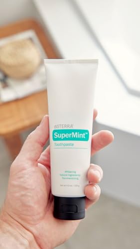 doTERRA SuperMint Toothpaste 125 g Tube 4.41 Ounce (Pack of 2)