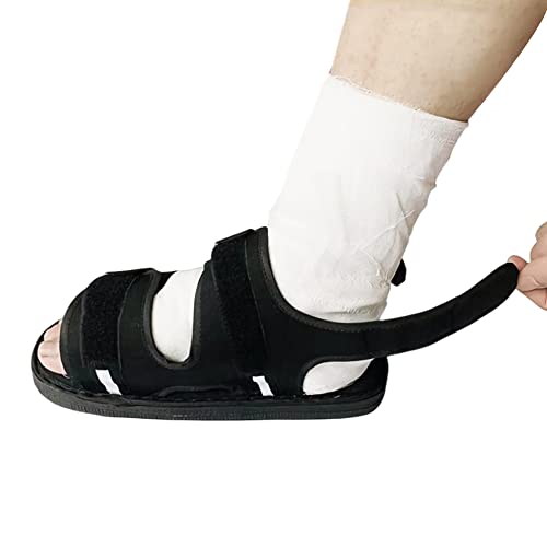 ITODA Post-op Shoe for Broken Foot or Toe Walking Injury Open Toe Cast Boot L(27cm)