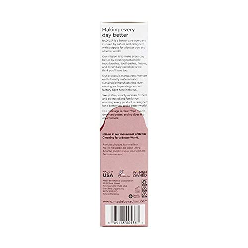 RADIUS Toothpaste, Clove Cardamom, 3 oz, USDA Organic Non-Toxic Chemical-Free Gluten-Free, Designed to Improve Gum Health & Prevent Cavities, Pack of 3 3 Ounce (Pack of 3)