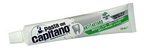 Pasta del Capitano Antitartaro Toothpaste 100ml 3.53oz, Pack of 4