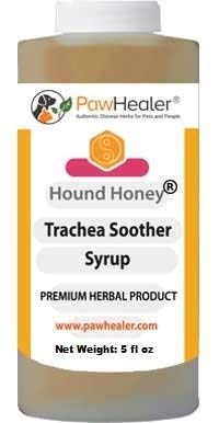 PawHealer® Hound Honey: Trachea Soother Syrup - 150 ml (5 fl oz) - Natural Herbal Remedy for Symptoms of Collapsed Trachea - Tastes Good - Easy to Administer