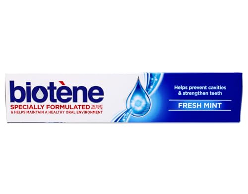 Biotene Fluoride Toothpaste, Fresh Mint, 4.3 oz Tubes - (Pack of 4)
