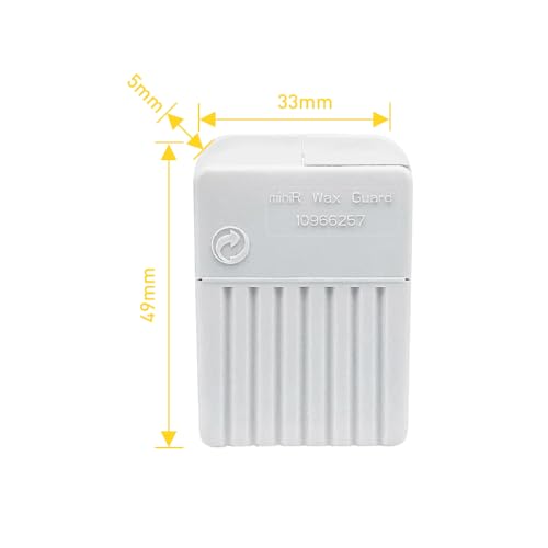 for Siemens/Signia 2.0 Mini Receiver Wax Guards Filters Hearing Aid Accessories Cerumen Stop Cleaning Tool Replacements 10966257 10-Pack/80 Filters (Sony C10 & E10 Compatible) 80