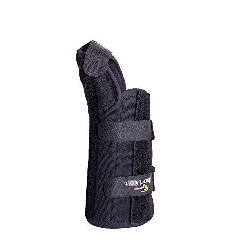 Brace Direct Wrist Brace & Thumb Spica Splint for Carpal Tunnel & Arthritis Left Wrist - Universal