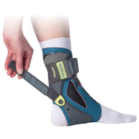 OPED Ankle Brace For Women and Men - Adjustable Ankle Brace for Sprained Ankle Support, Injury Recovery - Compression Foot Brace for Running, Basketball, Volleyball, (Right, Small) Right (M) Under 7.5, (W) Under 8.5