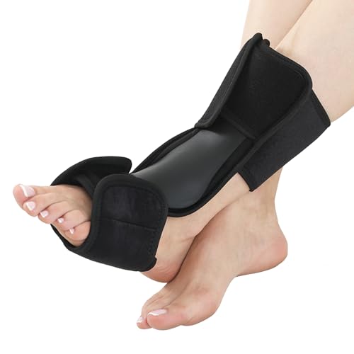Dorsal Plantar Fasciitis Night Splint Achilles Tendonitis Stretcher Boot Ankle Dorsiflexion Brace Pain Relief Foot Drop Brace For Sleeping Large/X-Large (Pack of 1)