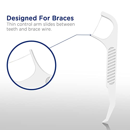Fremouth Orthodontic Flossers for Braces - Ortho Floss Picks, 500 Count