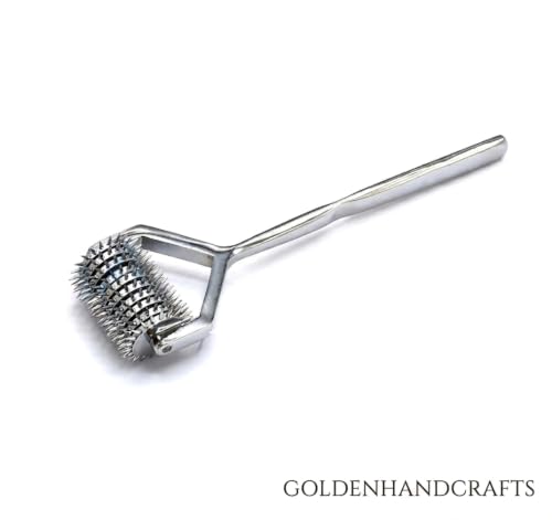Wartenberg Neuro Pinwheel Stainless Steel 10 Head Diagnostic Instrument Pin Wheel - Silver