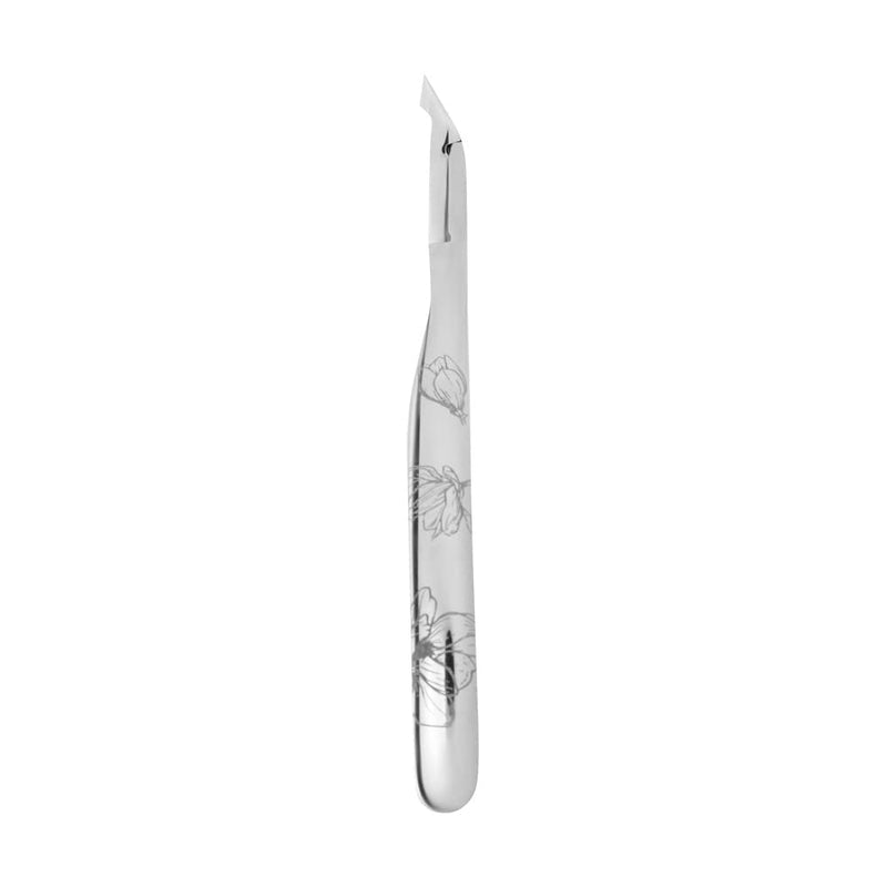 Staleks EXCLUSIVE 20 Cuticle Nippers 5 mm (Magnolia) – Ergonomic Design with Heel – Ultra-Precise Manual Sharpening for Professional Manicures
