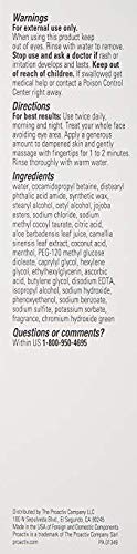 Proactiv MD Exfoliating Face Wash, Gentle and Hydrating Facial Cleanser and Acne Treatment for Sensitive Skin, 6 Oz Clear Unscented 6 Fl Oz (Pack of 1)