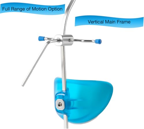 Sino Dental Orthodontic Multi-Adjustable Face Mask High-Pull Reverse Facemask (Blue)