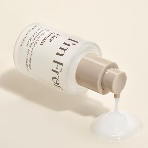I'm From Rice Serum, Glow Deep Soothing Rice Serum, Glass&Dewy, Hydration, Daily, All Skin Types, Korean Skin Care 1.01fl.oz