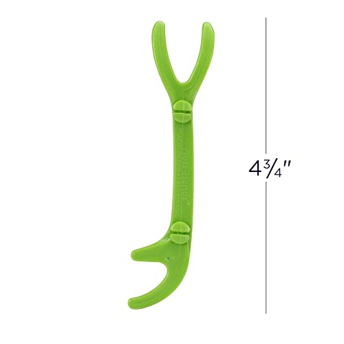 Practicon Floss-Hands, Reusable Dental Floss Holder, Two Angles at Once, Individually Packaged, Bulk Pack of 50