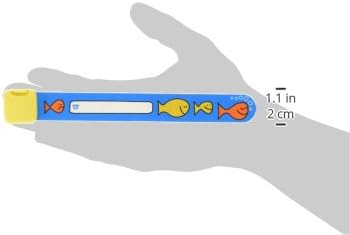 Infoband Child Safety ID Wristband-- Blue Big Fish -  Australia