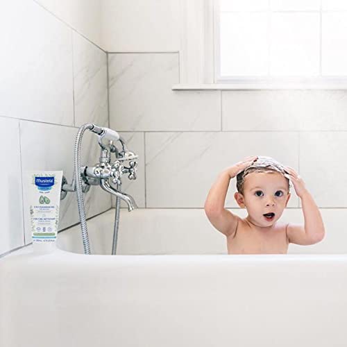 Mustela Baby 2-in-1 Cleansing Gel - Baby Body & Hair Cleanser - with Natural Avocado - Biodegradable Formula & Tear-Free - 6.76 fl. oz. - 1 or 2-Pack New packaging 6.8 Fl Oz (Pack of 1) - BeesActive Australia