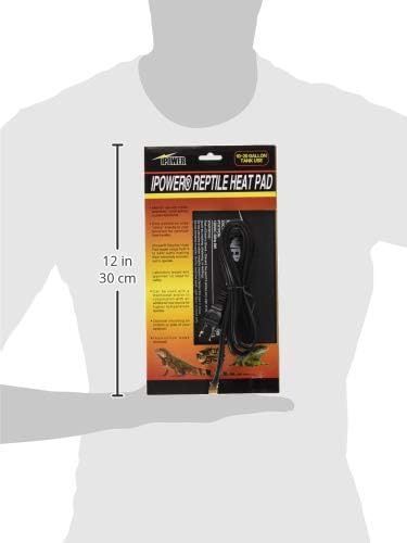 iPower 6 by 8-Inch 8W Reptile Heat Mat, LCD Digital Aquarium Thermometer, Under Tank Warmer Terrarium Heat Pad for Turtles Lizards Frogs and Other Small Animals, Multi Sizes 6" x 8" - BeesActive Australia