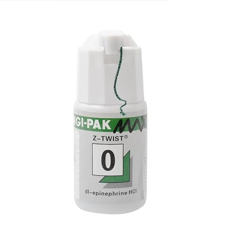 3PCS Dental Thread Disposable Gingival Retraction Cord Knitted Cotton Gum Line Dentist Material Size 0 00 000