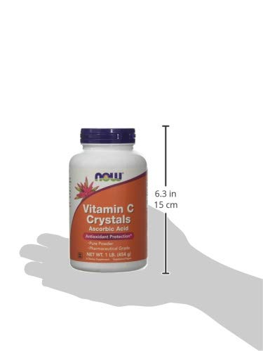 NOW Foods Vitamin C Crystals, 1 lbs