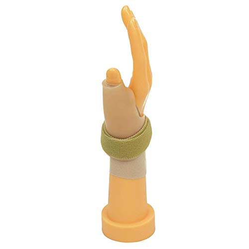Rolyan Rigid Thumb Spica Splint, Right, Small, Thumb Immobilizer with Wrist Strap, Thumb Splint Immobilizes CMC and MCP of Thumb, Polypropylene Brace for Thumb Muscle and Joint Support