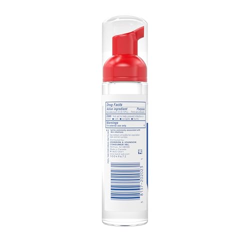 BAND-AID Brand Antiseptic Cleansing Foam for Kids, 2.3 Fl. Oz 2.3 Fl Oz
