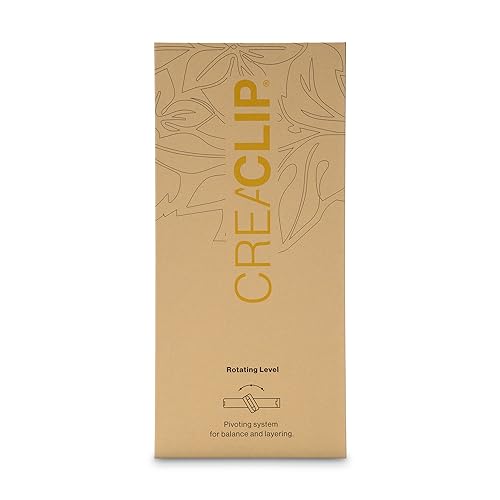 Original CreaClip MEDIUM and Scissors For FINE, THIN HAIR - As seen on Shark Tank - Hair Cutting Tool for Layers Bangs Split Ends Kids Hair Cut, Hair Cutting Guide