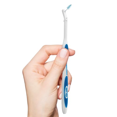 GUM Proxabrush Permanent Handle Refills, 6 Pack