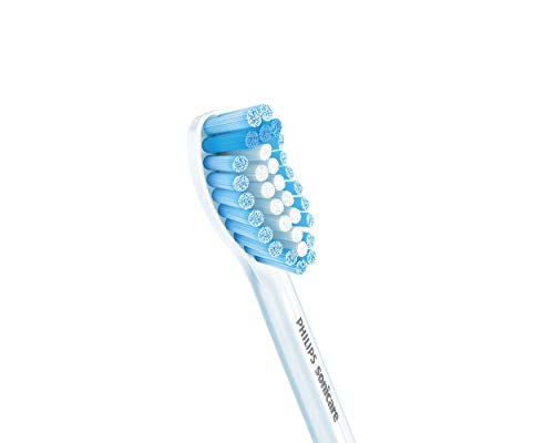 Philips Sonicare Genuine Sensitive Replacement Toothbrush Heads for Sensitive Teeth, 3 Brush Heads, White, HX6053/64