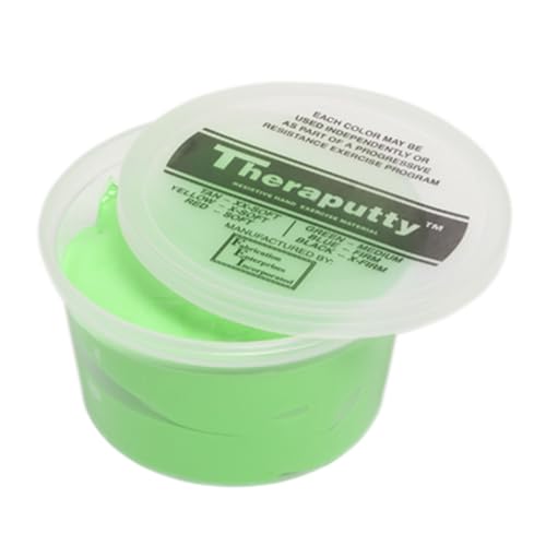 CanDo 10-0920 TheraPutty Standard Hand Exercise Putty, Medium, 1oz 1-pound
