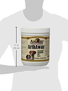 AniMed Arthaway Powder Joint Tissue Supplement for Dogs, 16-Ounce - PawsPlanet Australia