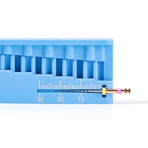 JMU Dental Endodontic Measuring Tools Holder Autoclaveable Endo Files Block Measuring Instrument Ruler
