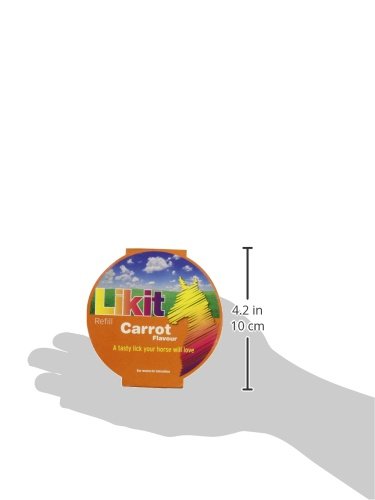 Likit Horse Treat Refill Carrot 650g | Tasty Horse Treat, Reduce Your Horse's Boredom & Stress | Carrot LIK0008