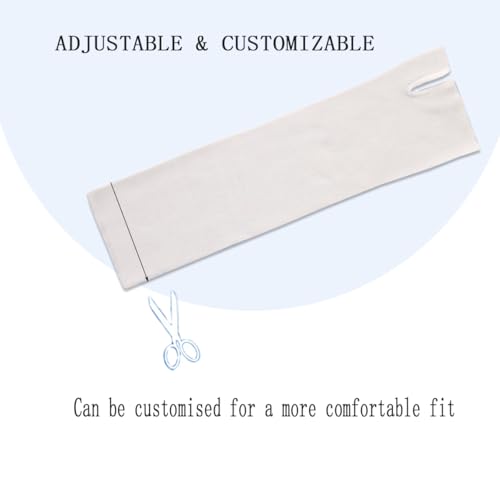 Hand Socks for Splint Wrist and Thumb Spica Wrap Liner,Arm Cast Cover Cotton Stockinette Sleeve for Under Brace for Women Men(Pack of 10) (Small) Small