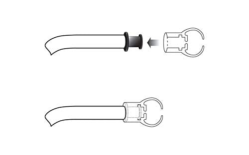 ADC Adscope Adimals 618 Pediatric Stethoscope, AFD Tunable Technology White