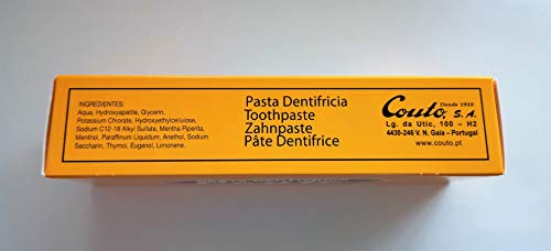 Pasta Dentifrica Couto Medical Toothpaste 2 Oz, 3 Boxes