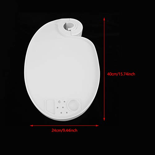 Fdit Plastic Tray, Post Mounted Tray, Professional Medical Standerd Practical for Chair