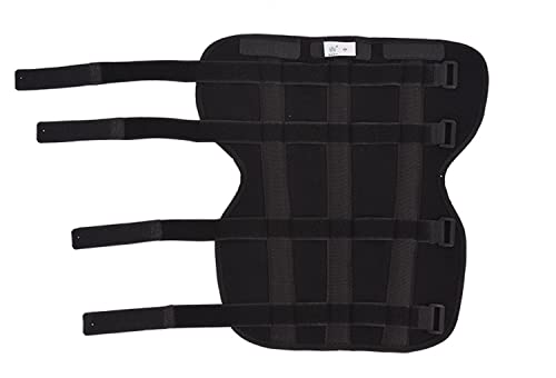 PURFUN Kids Knee Immobilizer Leg Stabilizer Long Adjustable Knee Splint Arthritis Sprain Night Sleep Knee Leg Support Injury Recovery Knee Brace for 5-7 Yrs Medium