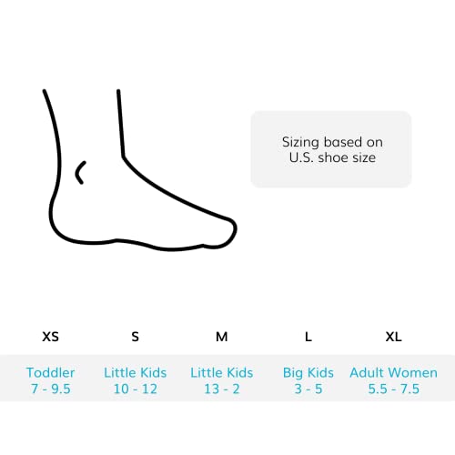 BraceAbility Toe Walking Braces for Kids - Patented Pediatric Foot Supports To Prevent Tip Toe Walking, Cerebral Palsy Equipment, Autism, ADHD, Aspergers, Youth Neurological Disorders (M - Pair) Medium