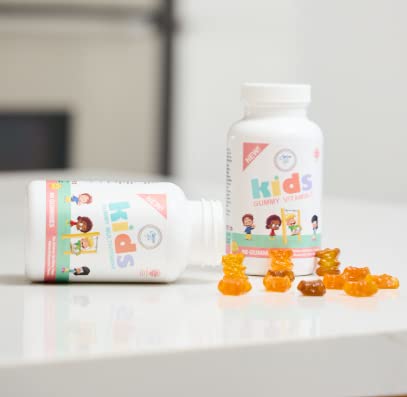 Carson Life Kids Multivitamin Gummies, Children’s Daily Multivitamin with Vitamins A B C and H, Natural Orange Flavor Gummy Vitamins for Kids, 90 Count