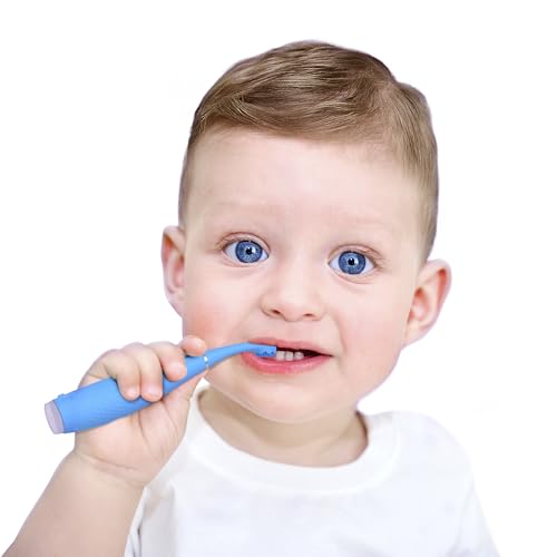 FOREO issa 4 baby - Sonic Electric Toothbrush + Issa mini Hybrid Brushead Bubble Blue