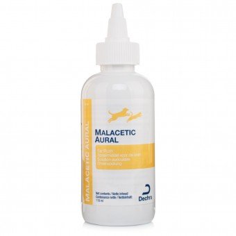 Albrecht MalAcetic Aural Ear and Skin Cleaner for Dogs, Cats and Small Pets - 118 ml
