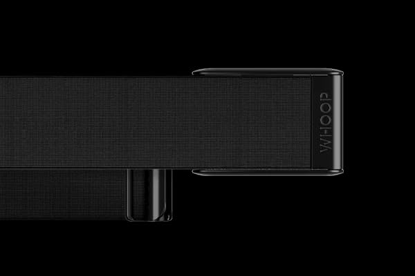 HydroKnit Nylon Sport Band Compatible with Whoop 4.0 | Soft, Elastic, Fast-Drying, Water-Resistant, and Comfortable Replacement Strap for Active Lifestyles Black