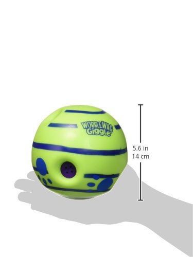 Wobble Wag Giggle Ball, Interactive Dog Toy, Fun Giggle Sounds When Rolled or Shaken, Pets Know Best, As Seen On TV Original - BeesActive Australia