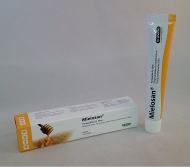 CP Mielosan honey ointment for animals with med.hon.u.aet.oil - BeesActive Australia
