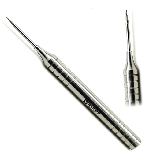 MEDSPO Professional Dental Elevators | Composite Restorative Implants | Luxating Filling | Surgical Root Extraction Spreading | Osteotome Periotome Instruments (Non Flex Screw Periotome Titanium) Non Flex Screw Periotome Titanium
