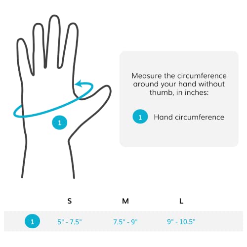 BraceAbility Ulnar Gutter Splint - Hand Support Brace for Metacarpal and Boxer's Fracture Treatment, Broken or Jammed Pinky and Ring Trigger Finger Pain Relief, Right or Left Immobilizer Cast (L) Large