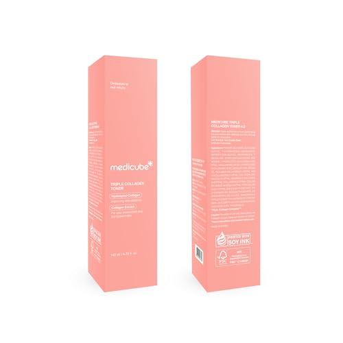 medicube Triple Collagen Toner for Deep Hydration & Plump Skin 1 Count (Pack of 1)