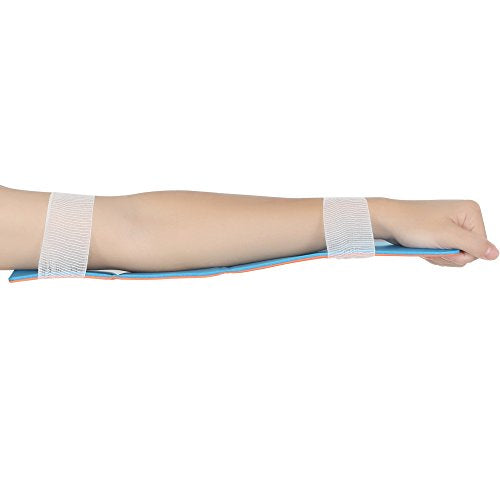 Splints -Medical Splint Roll Fold Finger Splint 3 Piece for Neck, Leg, Knee, Foot, Wrist, Hand, Arm Injuries … (Orange) Orange