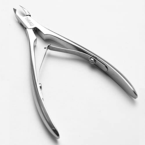 THRAU Cuticle Trimmer for Manicure and Pedicure